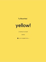 Yellow! Concert Band sheet music cover